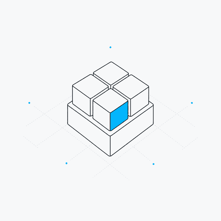 Isometric composition of RevAStack product blocks